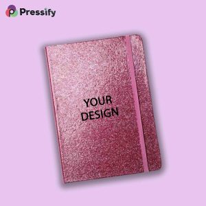 Custom Glitter Notebook
